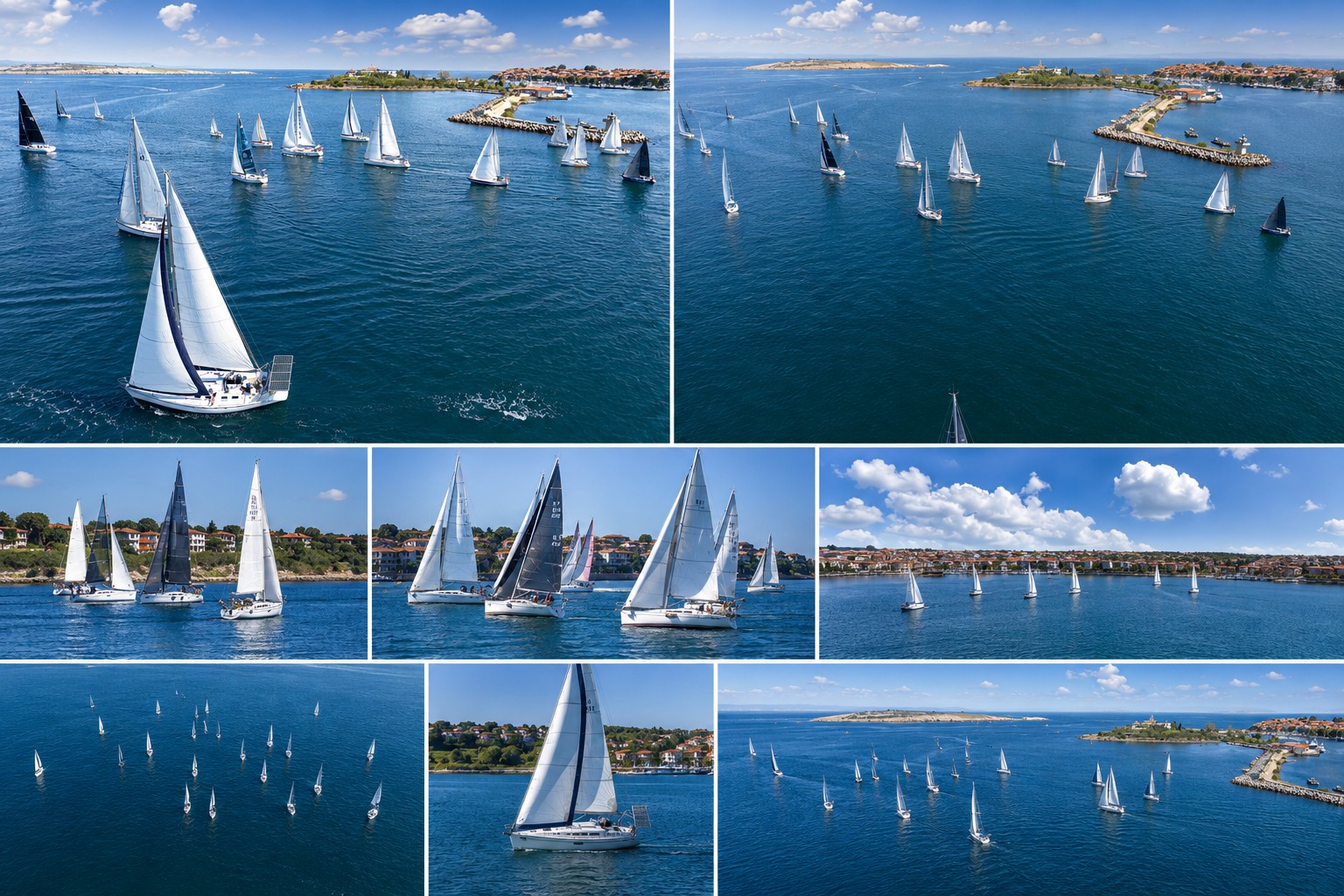 Кадри от първото издание на Sozopol Sailing Cup